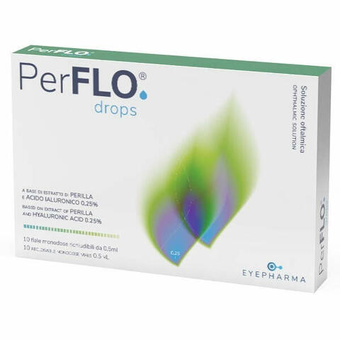 Perflo drops gocce oculari 10 fiale monodose