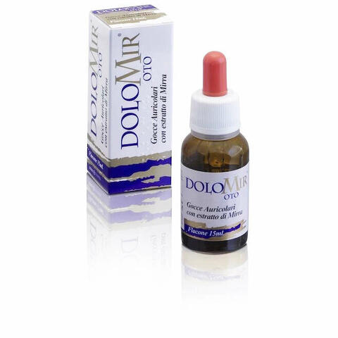 Dolomir oto gocce auricolari flacone 15ml