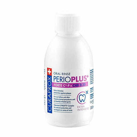 Curaprox perioplus+ forte chx 0,20% 200ml