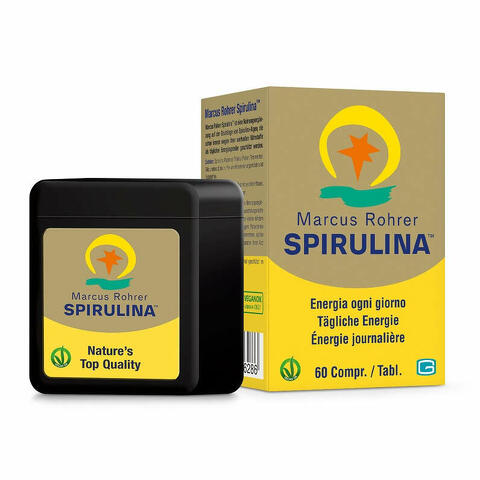 Spirulina marcus rohrer tascabile 60 compresse