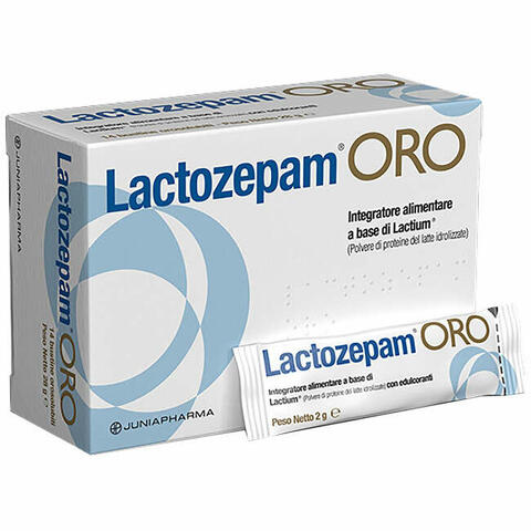 Lactozepam oro granulato orosolibile a base di lactium 14 bustine da 2 g