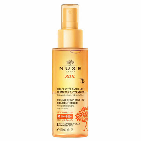 Nuxe sun huile lactee capillaire 100ml