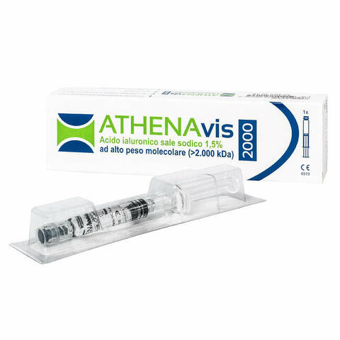 Siringa intra-articolare athenavis 2000 acido ialuronico 1,5% 30mg 2ml