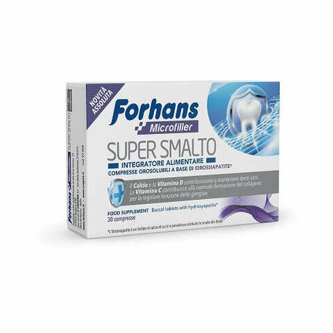 Forhans microfiller super smalto 30 compresse orosolubili