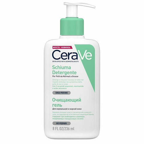 Cerave schiuma viso 236ml