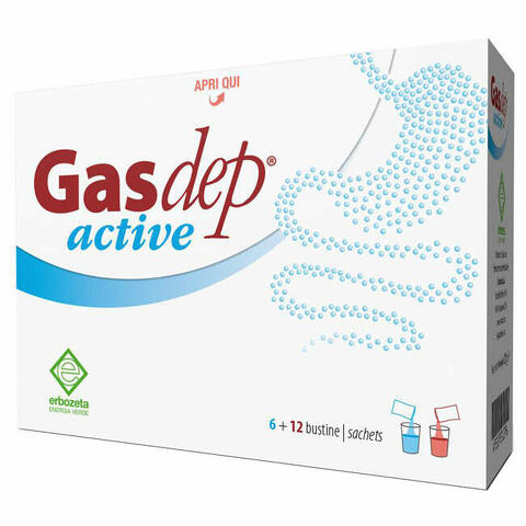 Gasdep active 6+12 bustine