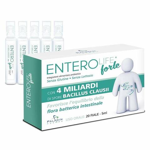 Enterolife forte 4 miliardi 20 fiale da 5ml