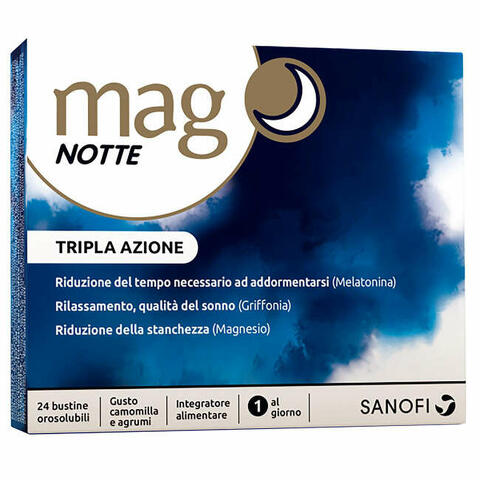 Mag notte 24 bustine orosolubili