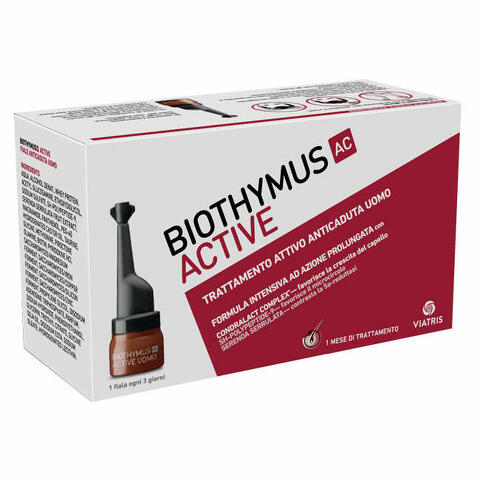 Biothymus ac active trattamento attivo anticaduta uomo 10 fiale 3,5ml