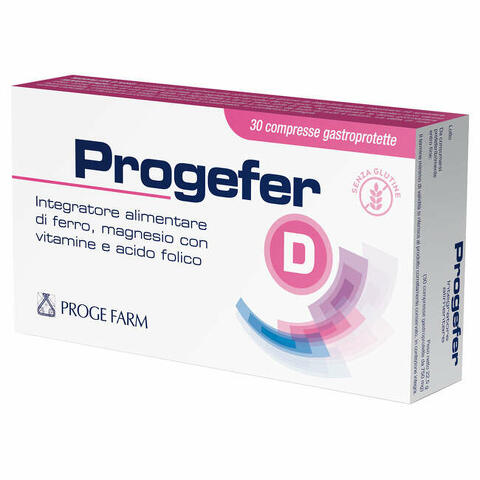 Progefer d 30 compresse gastroprotette