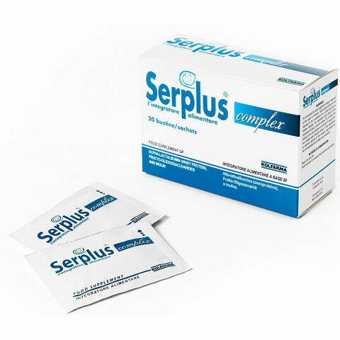 Serplus complex 20 bustine da 3 g con stevia