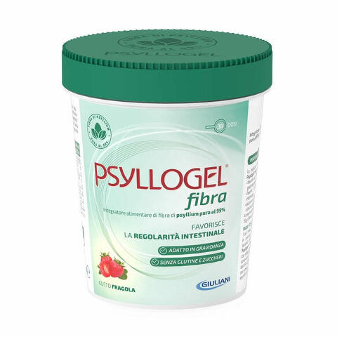 Psyllogel fibra fragola vaso 170 g