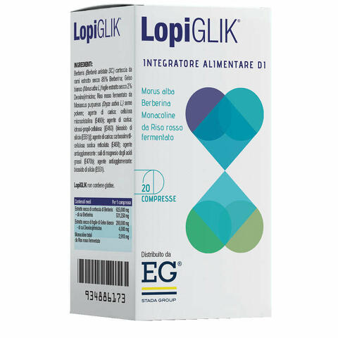 Lopiglik 20 compresse 1,15 g