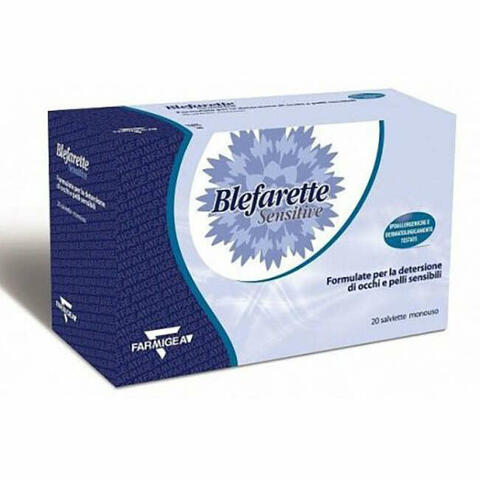 Blefarette sensitive salviette monouso 20 pezzi