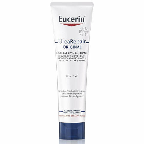 Eucerin urearepair original crema rigenerante 10% urea 100ml travel size