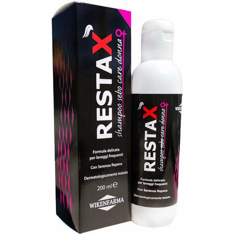 Restax shampoo sebo care donna 200ml