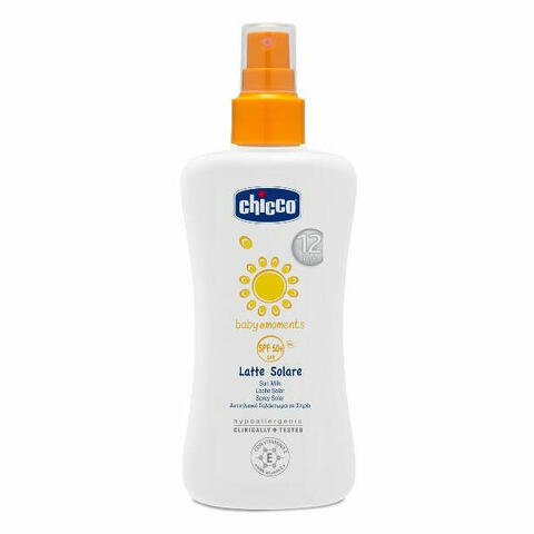 Chicco latte solare spray spf50