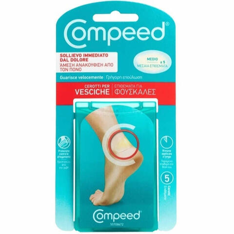 Compeed cerotti per vesciche medio 5 pezzi