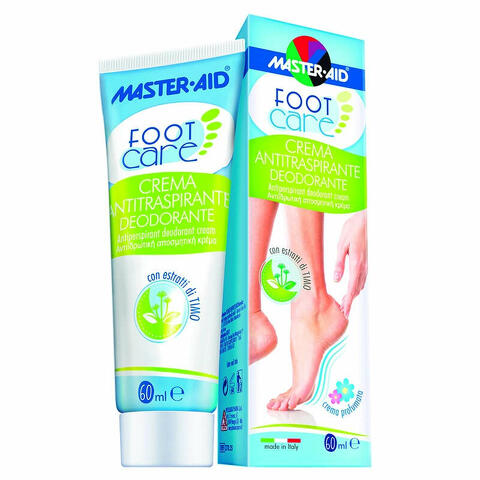 Master-aid footcare crema antitraspirante deodorante 60ml l3