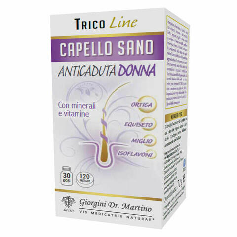 Capello sano anticaduta donna 120 pastiglie