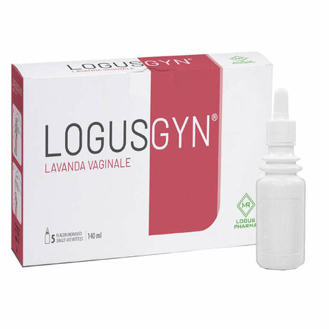 Logusgyn lavanda vaginale 5 flaconi 140ml