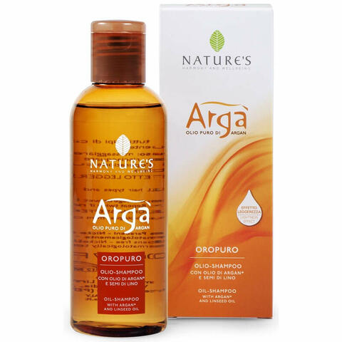 Arga' olio shampoo 200ml nature's