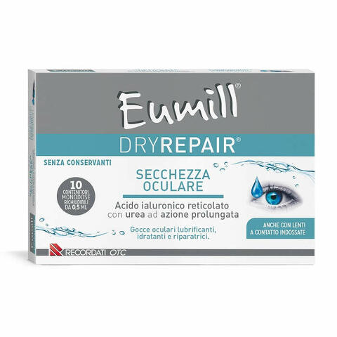 Eumill dryrepair gocce oculari 10 pezzi da 0,5ml