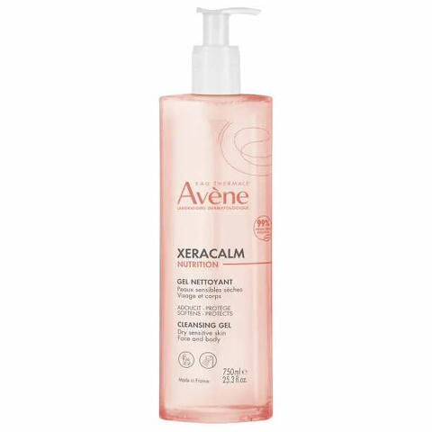 Avene xeracalm nutrition gel detergente 750ml