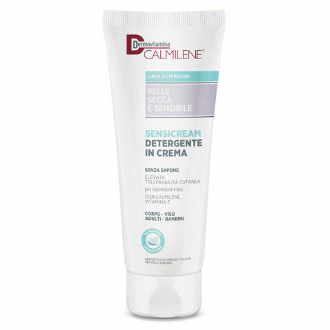 Dermovitamina calmilene sensicream detergente in crema senza sapone per pelle secca e sensibile 250ml