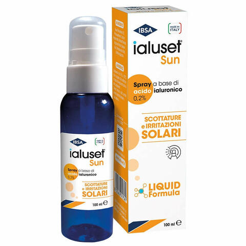 Ialuset sun scottature e irritazioni solari spray 100ml