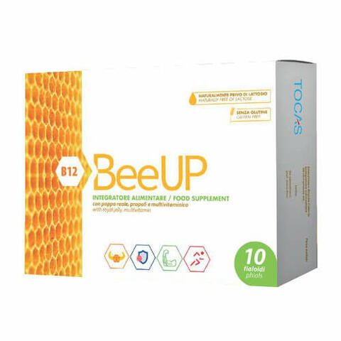 Beeup pappa reale propoli r multivitaminico 10 fialoidi da 10ml