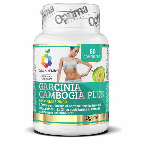 Colours of life garcinia cambogia plus 60 compresse 1000mg