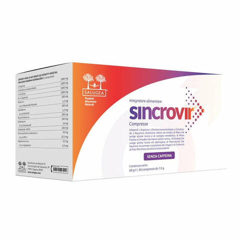 Salugea sincrovir 40 compresse