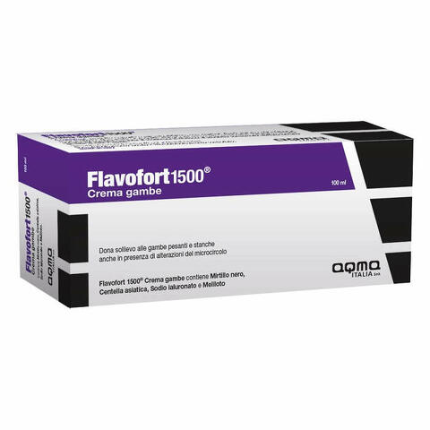 Flavofort 1500 crema gambe 100ml