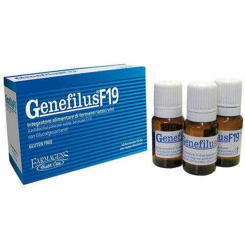 Genefilus f19 10 flaconi da 10ml