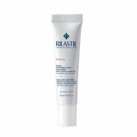 Rilastil difesa crema contorno occhi e palpebre emolliente e lenitiva 15ml