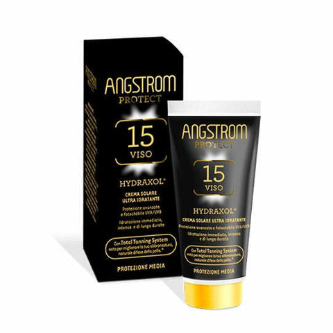 Angstrom protect hydraxol crema solare protezione 15 50ml