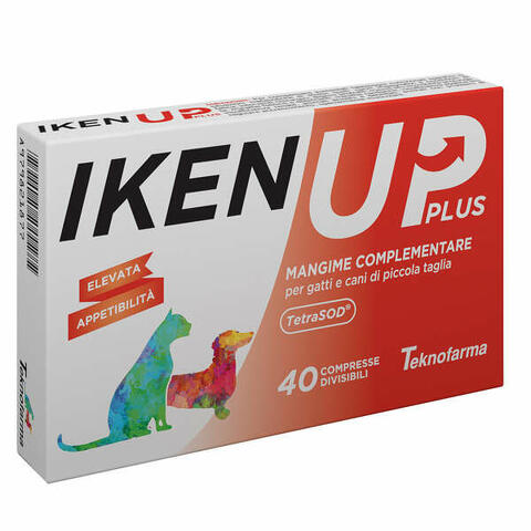 Iken up plus cani gatti piccola taglia scatola 40 compresse