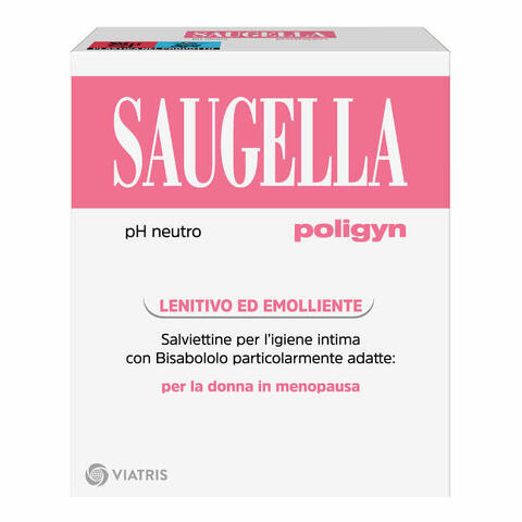 Saugella salviettine poligyn per 10 bustine