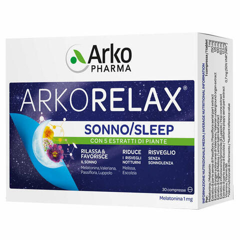 Arkorelax sonno 30 compresse