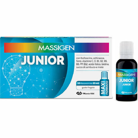 Massigen junior 10 flaconi da 25ml