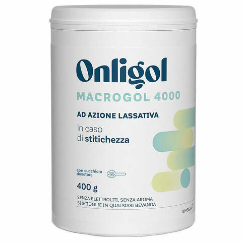 Onligol macrogol 4000 400 g senza zucchero