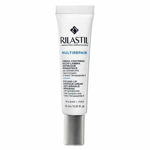 Rilastil multirepair contorno occhi labbra nuova formula 15ml