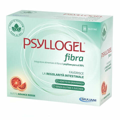 Psyllogel fibra arance rosse 20 bustine