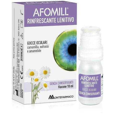 Afomill rinfrescante senza conservanti 10ml