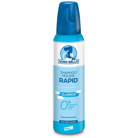 Shampoo schiuma secca rapid classic 300ml