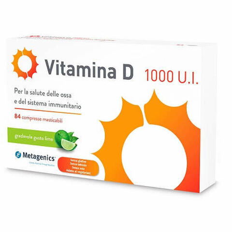 Vitamina d 1000 ui 84 compresse masticabili