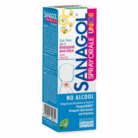 Sanagol spray junior propoli fragola 20ml