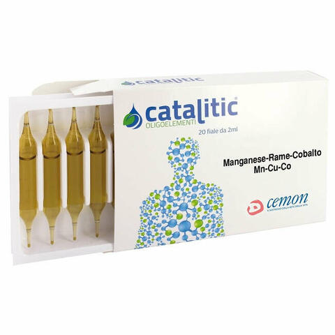 Catalitic oligoelementi manganese rame cobalto mn-cu-co- 20 ampolle