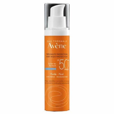 Avene sol fluido spf50+ senza profumo nuova formula 50ml